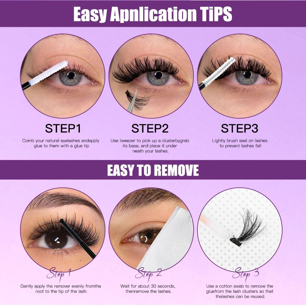 Eyelash Extension Natural Look - Natuurlijk ogende kunstwimpers, bond en seal,