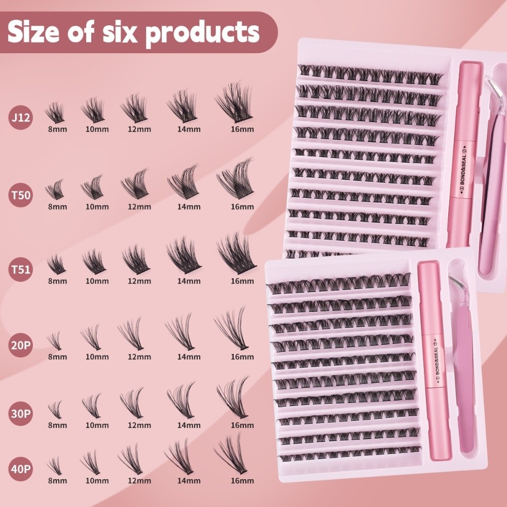 Eyelash Extension Natural Look - Hoge kwaliteit Bond & Seal nepwimpers,