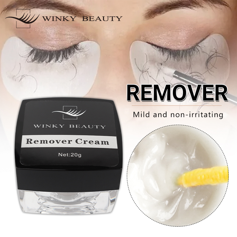 Eyelash Extension Eye Irritation - 20g Wimperverlenging Lijm Remover Niet-irriterend Sneldrogende