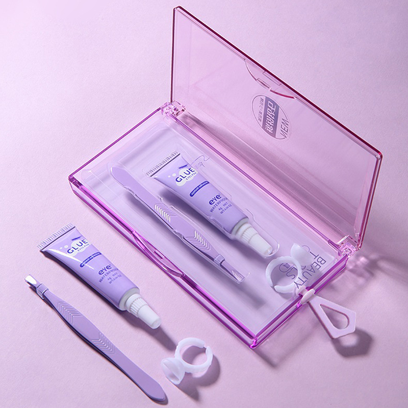 Eyelash Extension Eye Irritation - Wimperlijm met pincetset Waterdicht Sneldrogend Zelfklevend