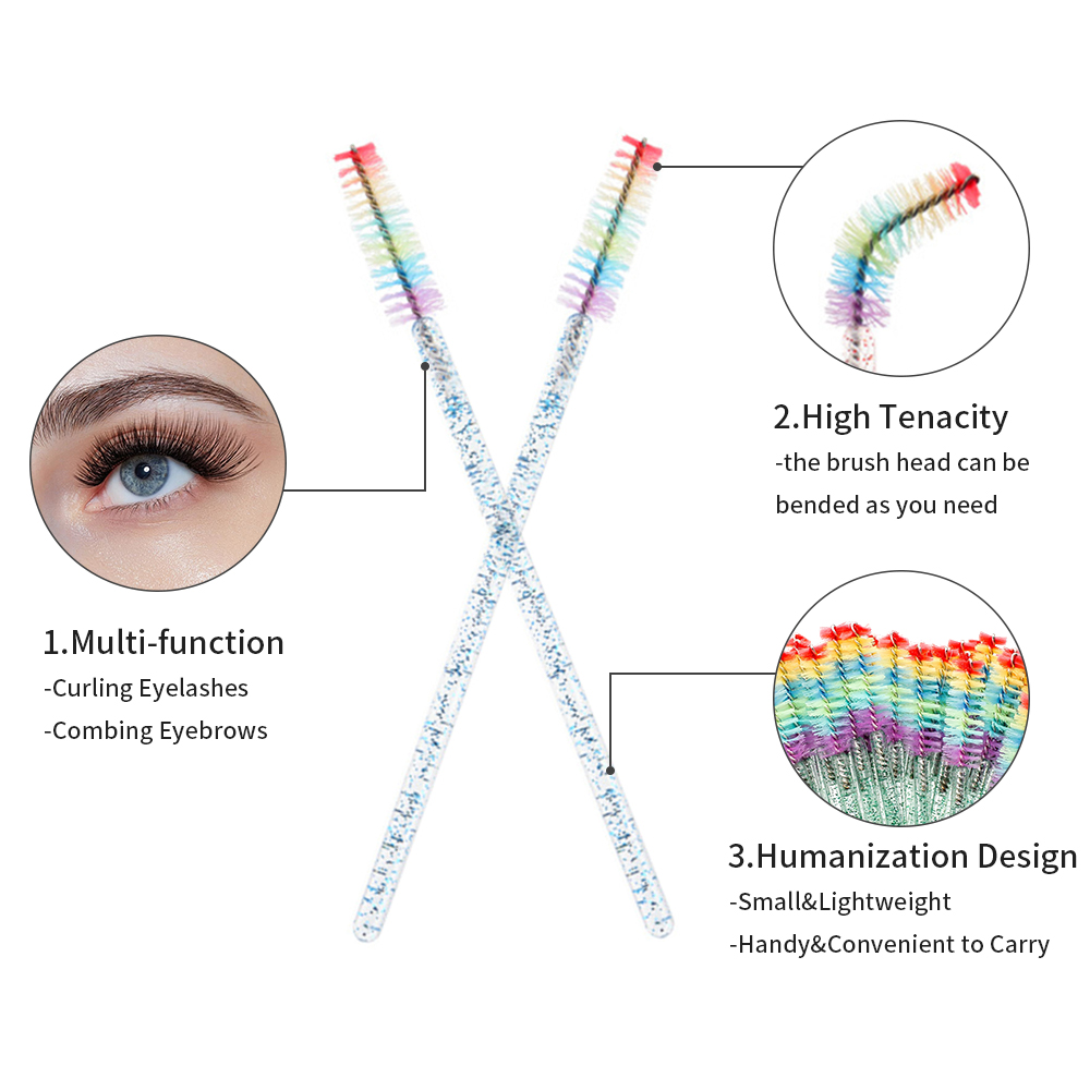 50 STKS Regenboogkristal Wimpe - Eyelash Extension Look recensie en prijs