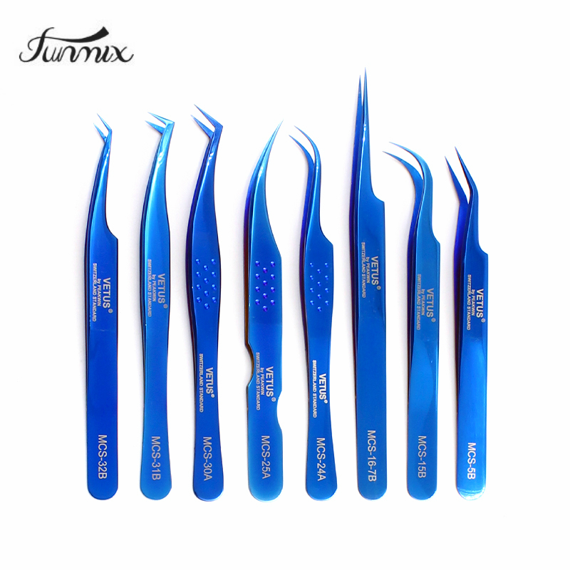 1pcs Vetus MCS Serie Blauw/Gou - Eyelash Extension Russian recensie en prijs