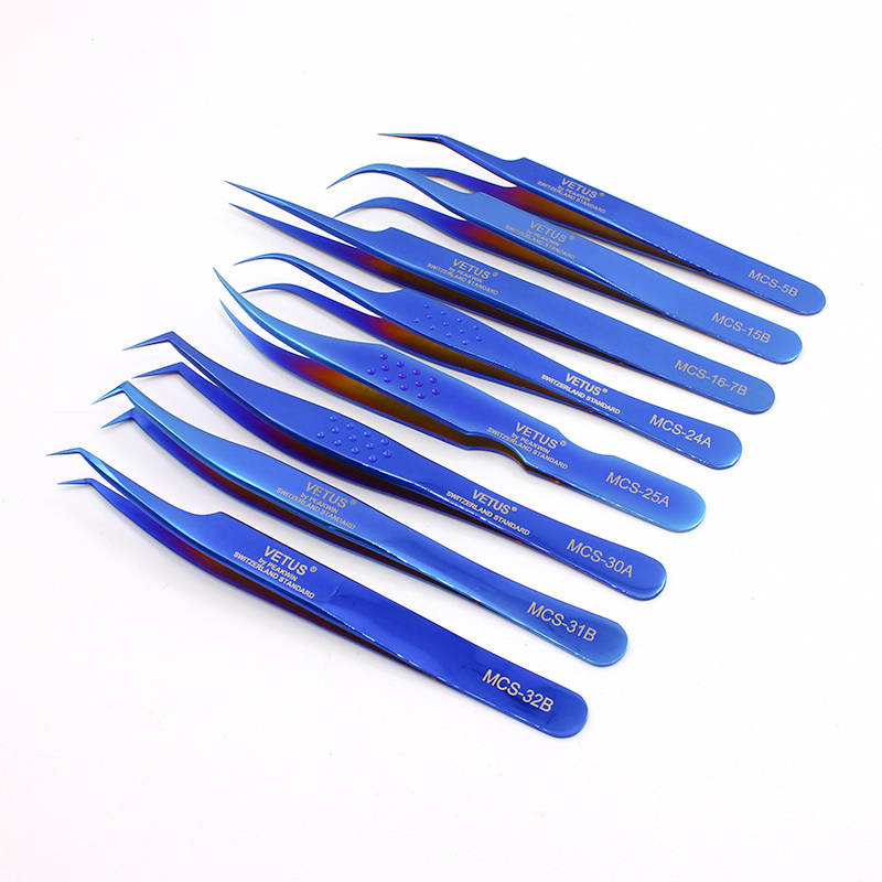 1pcs Vetus MCS Serie Blauw/Gou - Eyelash Extension Russian recensie en prijs