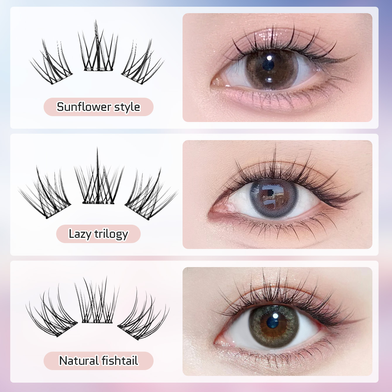 10 rijen grote capaciteit lijm - Eyelash Extension Human Hair recensie en prijs