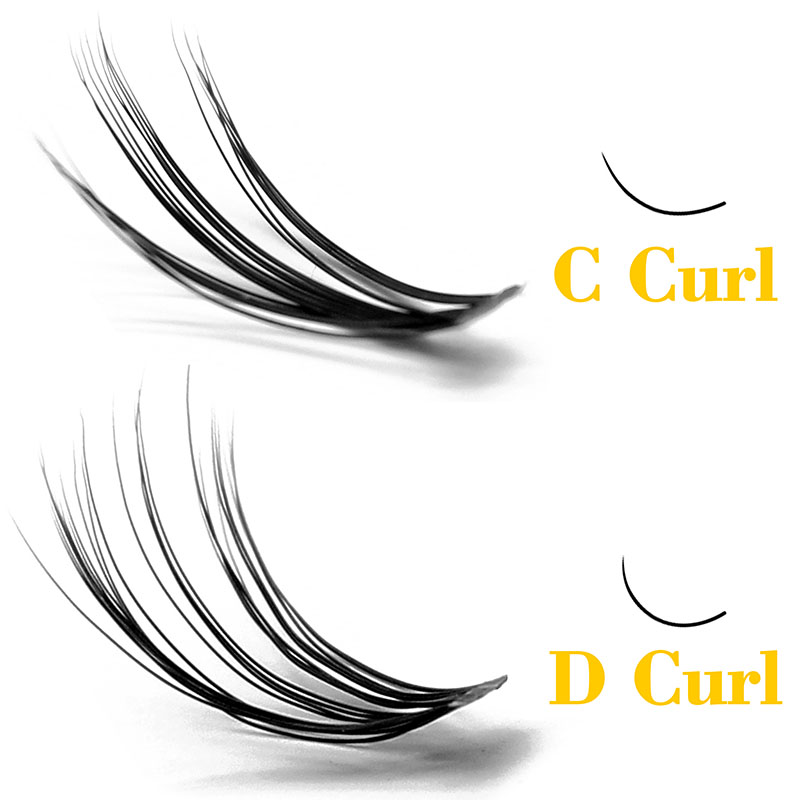 Kimcci 60 Bundels Nertsen Wimp - Eyelash Extension For Asian Eyes recensie en prijs
